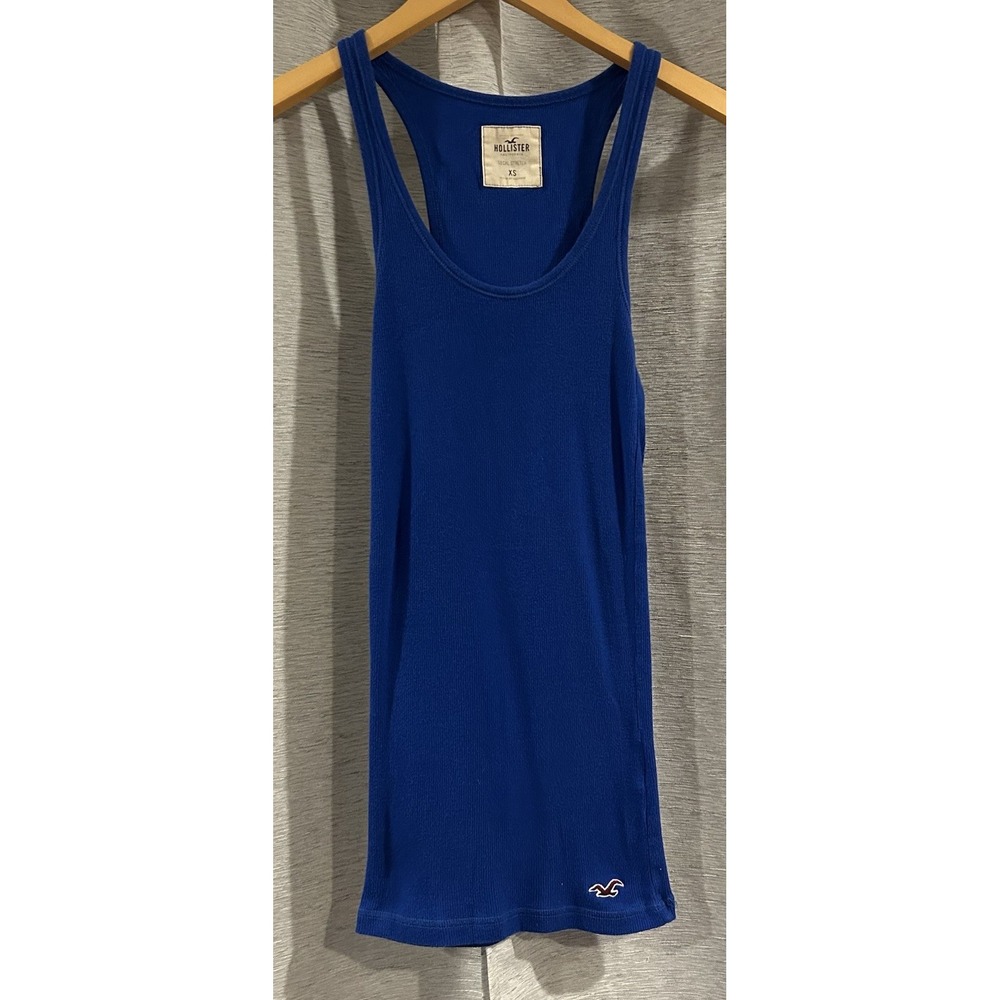 HOLLISTER Women's Tank Top Y2K Vintage Surf Style Size XS